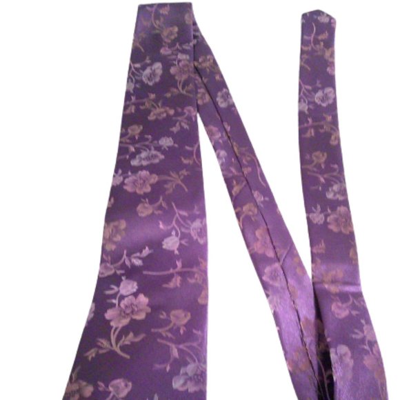 Epoint Mens Silk Tie (New w/ tags) 60"L - Picture 4 of 5